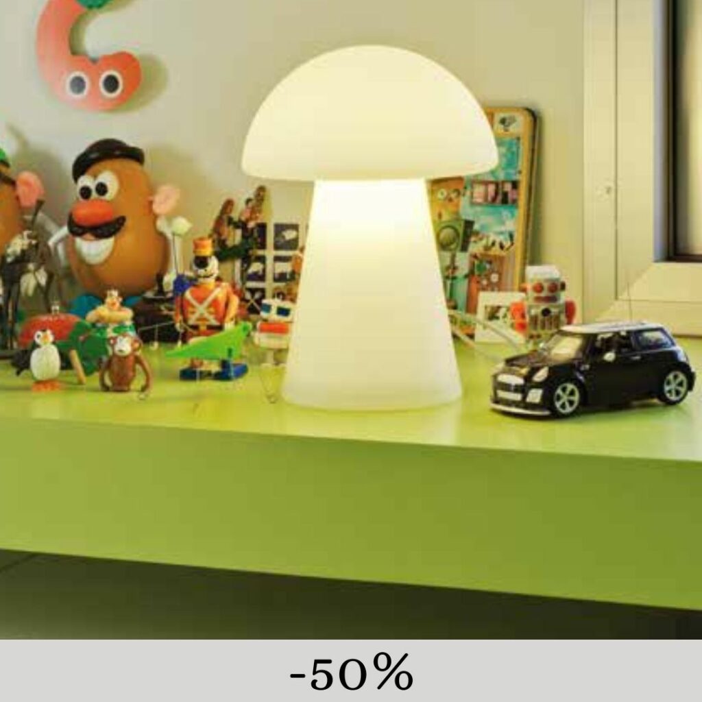 MAFALDA30 Lampada da Tavolo Luce Bianca LED